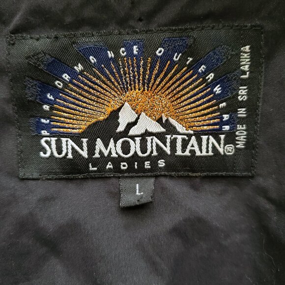 SUN MOUNTAIN Soft Microfiber Rain Jacket Black Size L - Picture 8 of 16